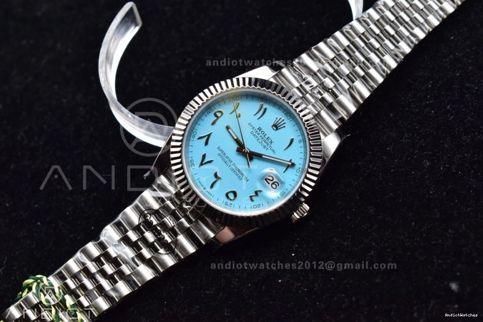 Marker Best DIWF 41 on Arabic Tiffany 904L Dial 1:1 636 Steel 126334 Jubilee SA Casual Bracelet Blue DateJust Edition 1210